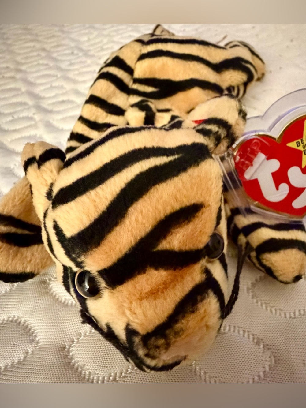 Ty Beanie Babies Stripes the Tiger